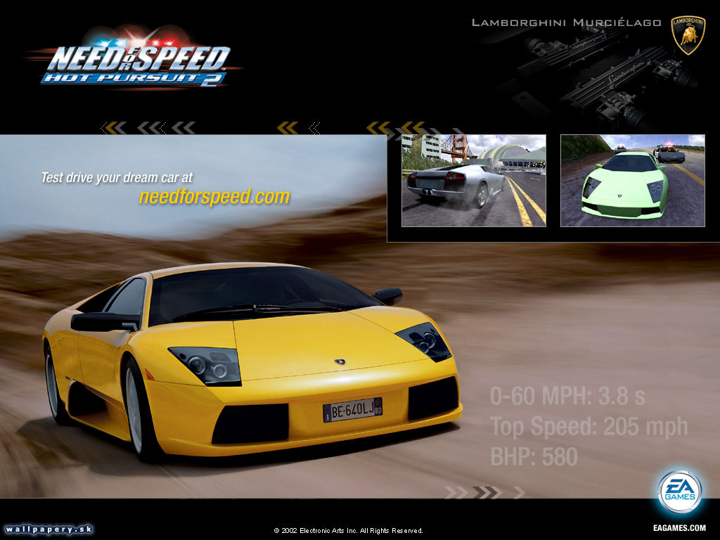 Need for Speed: Hot Pursuit 2 - wallpaper 2