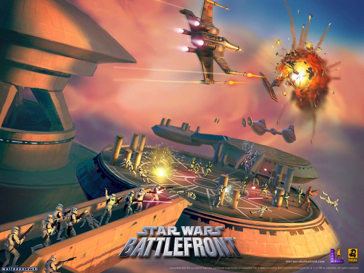Star Wars: BattleFront (2004) - wallpaper 2