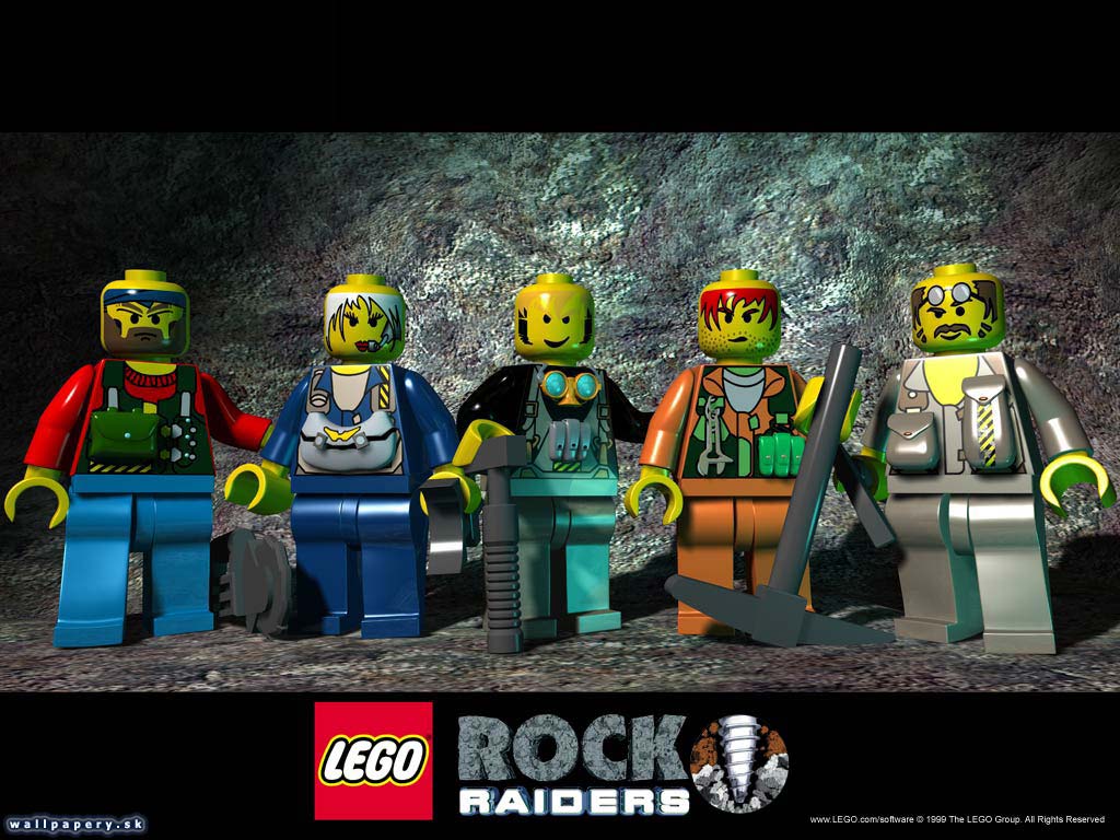 Lego Rock Raiders - wallpaper 1