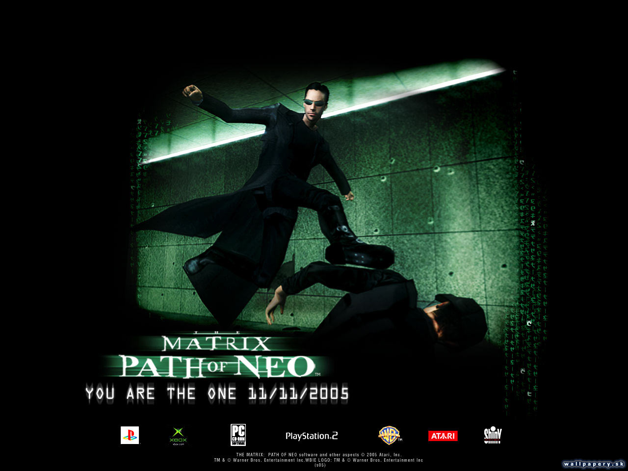 The Matrix: Path of Neo - wallpaper 2
