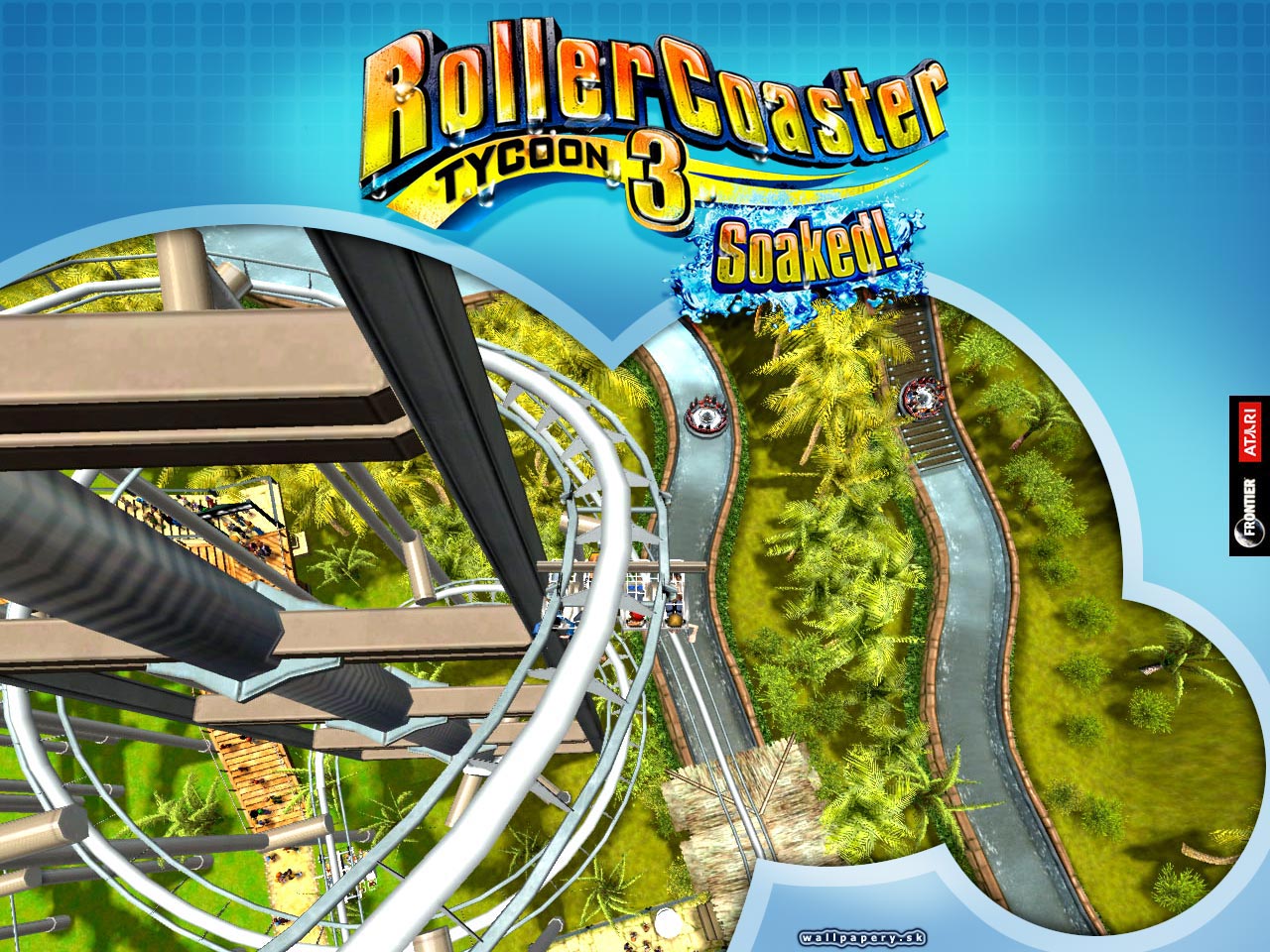 RollerCoaster Tycoon 3: Soaked! - wallpaper 3